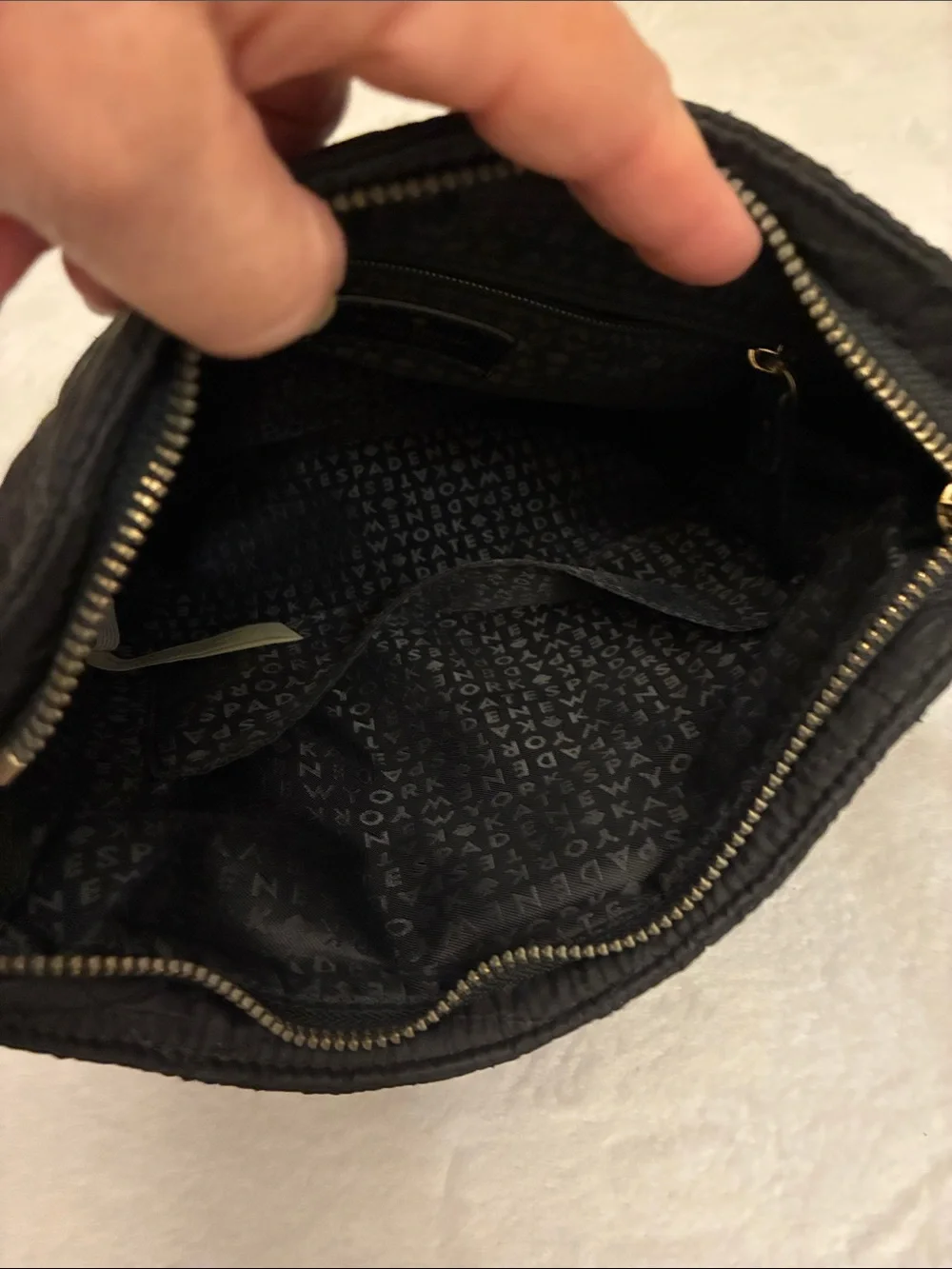 kate spade sleek quilted